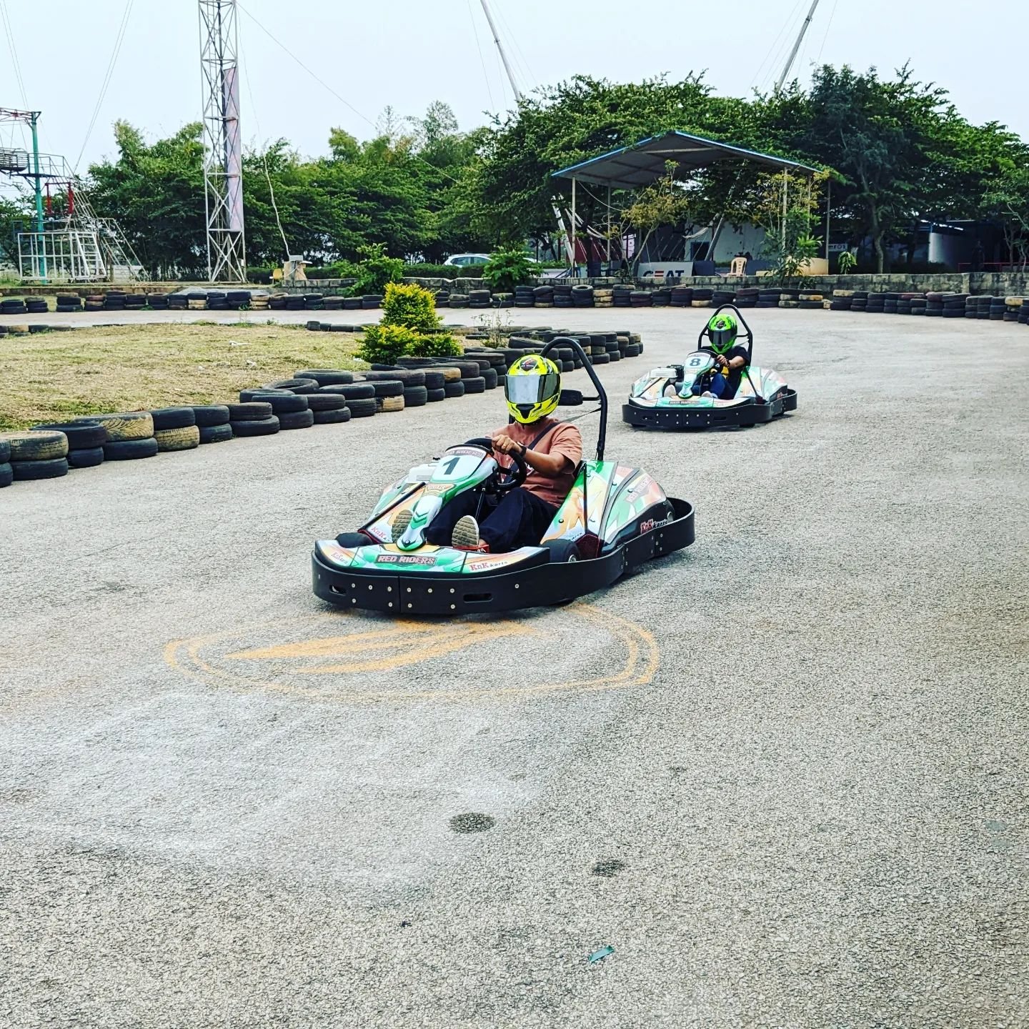 Red Riders Go Karting