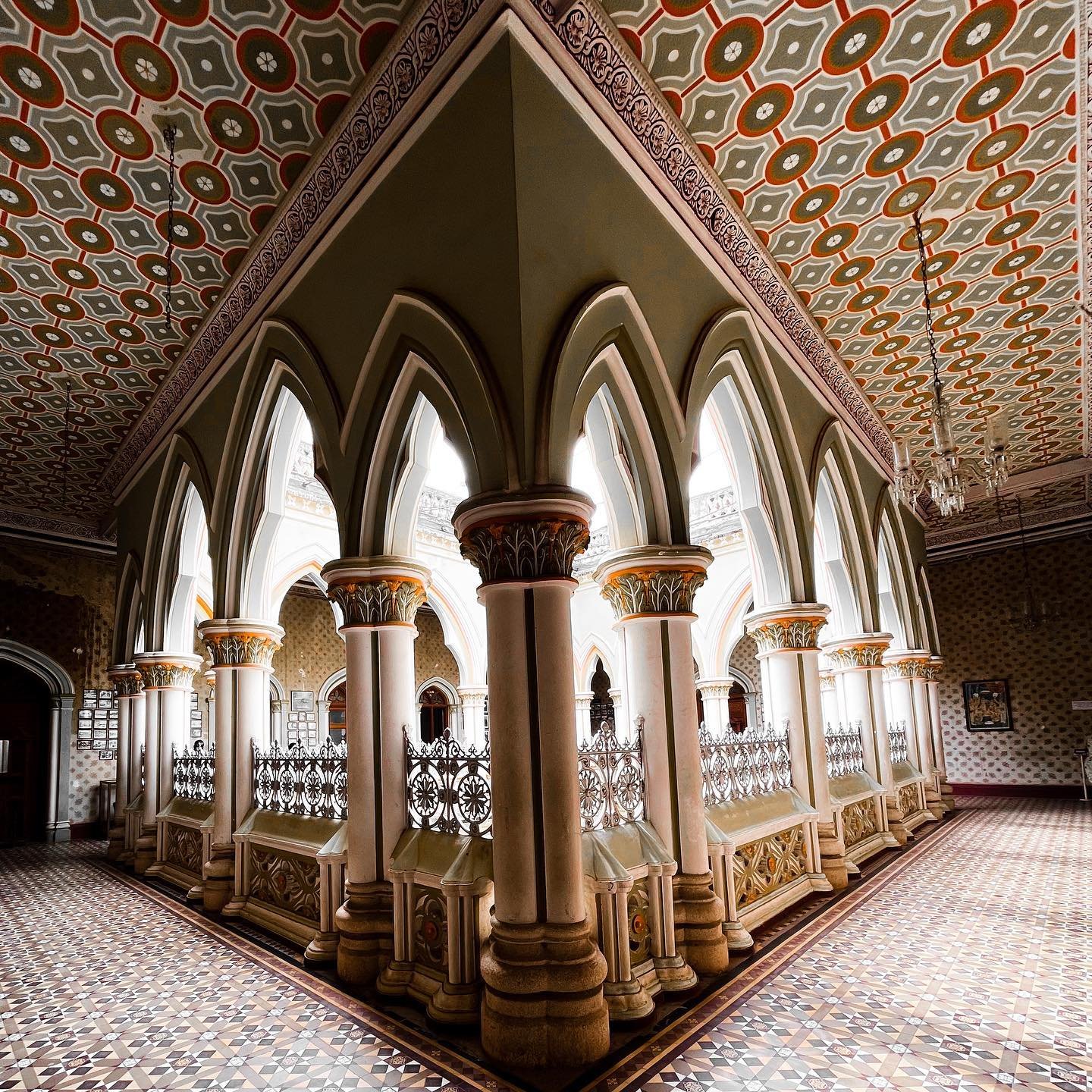 Bangalore Palace Interior