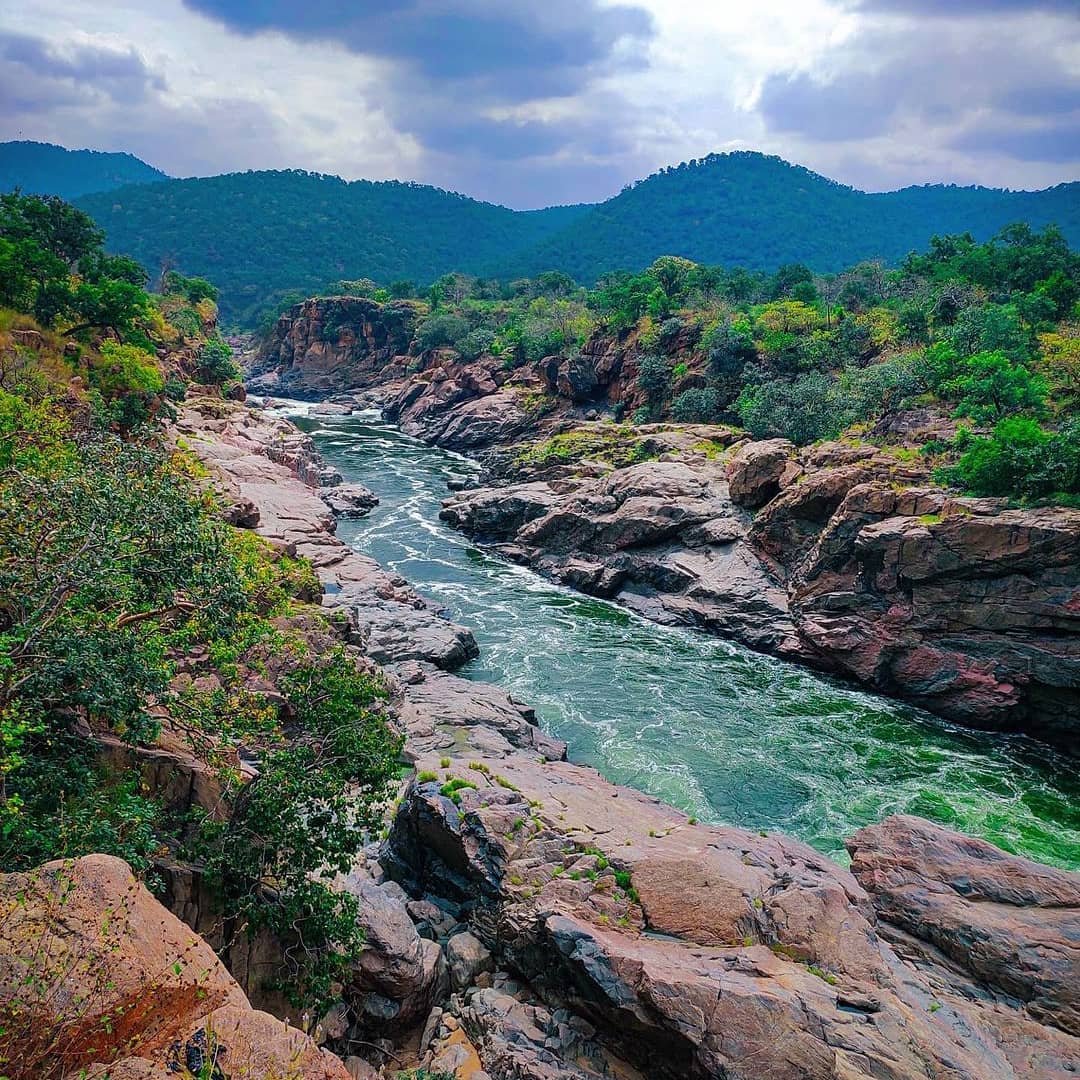 Mekedatu Falls, Sangam Waterfalls